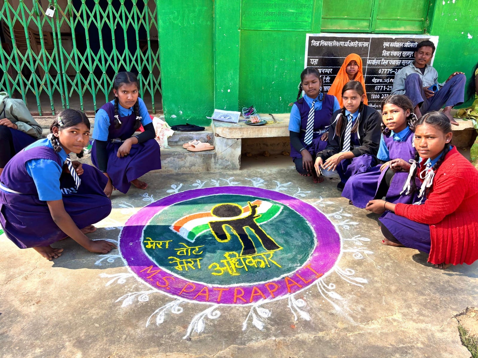 रामानुजनगर में जाबो कार्यक्रम का किया गया आयोजन