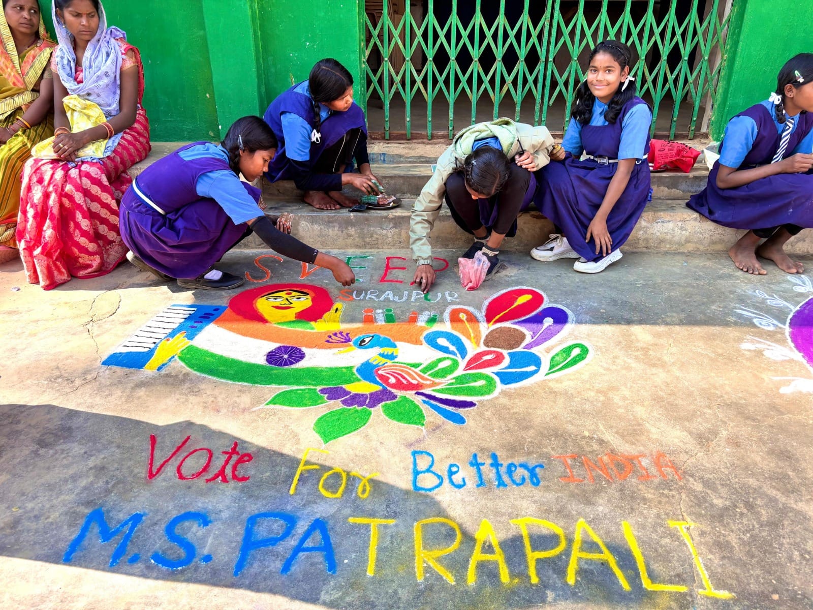 रामानुजनगर में जाबो कार्यक्रम का किया गया आयोजन