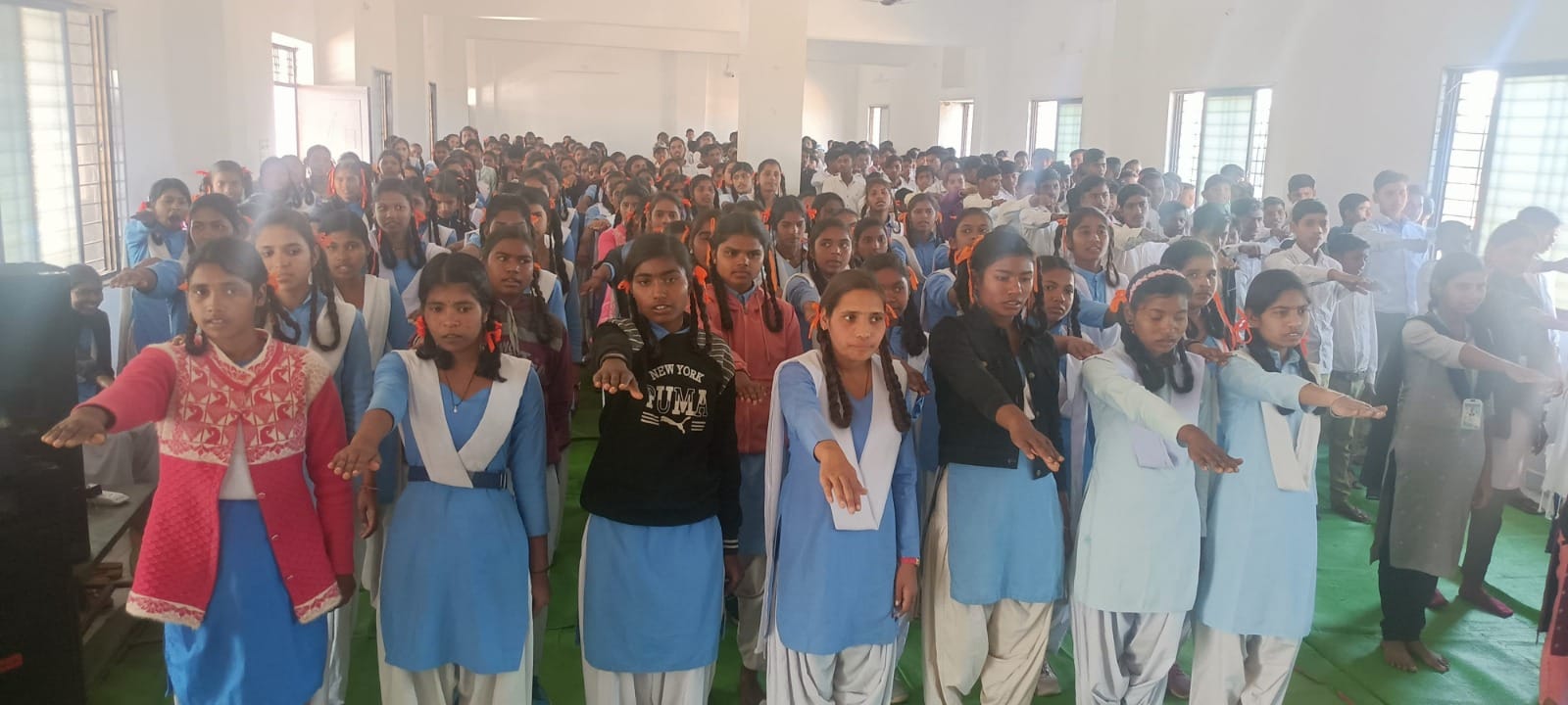 सूरजपुर : निष्पक्ष एवं शत प्रतिशत मतदान के लिए किया गया जागरूकता कार्यक्रम