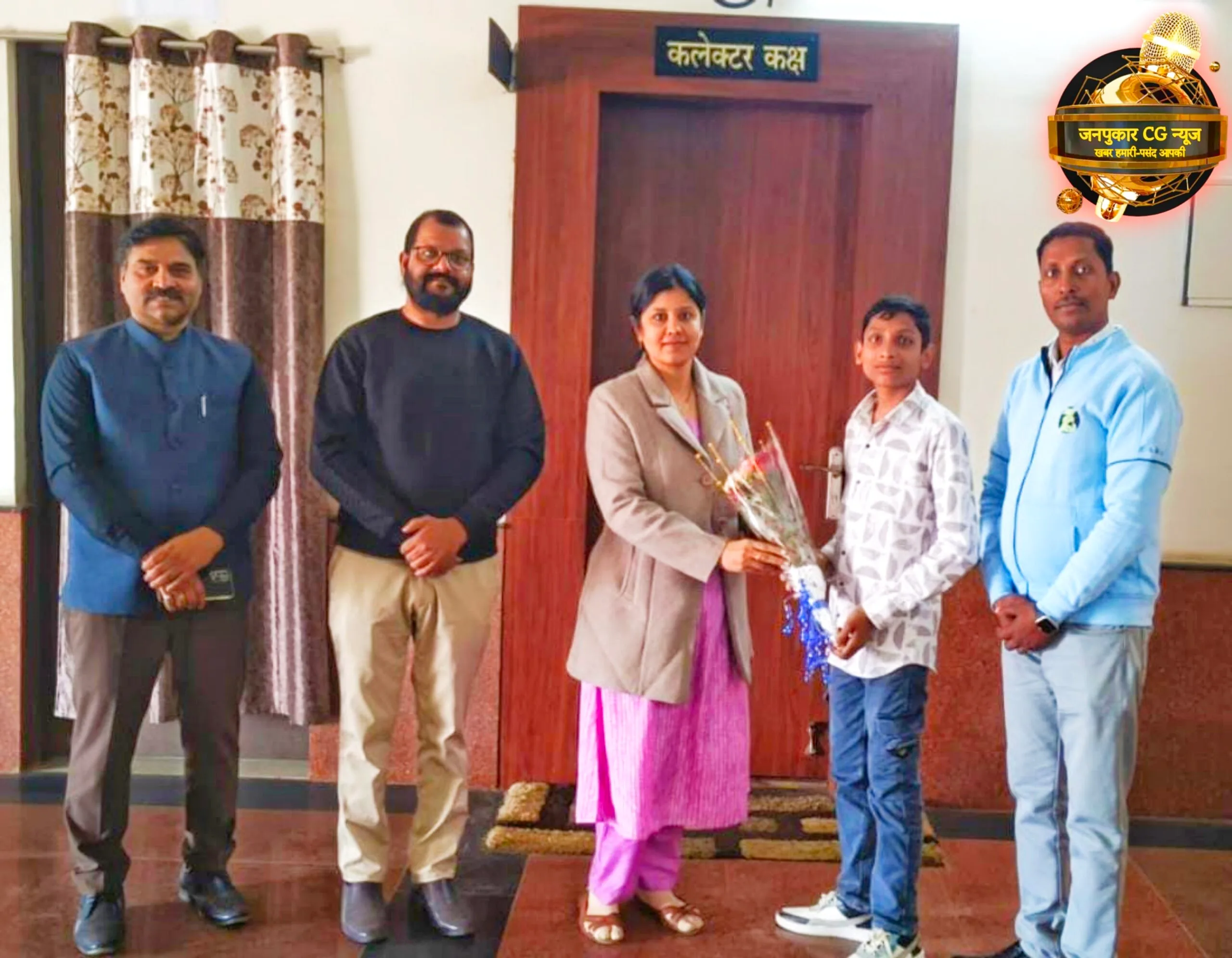 आयुष साहू का परीक्षा पे चर्चा में हुआ चयन