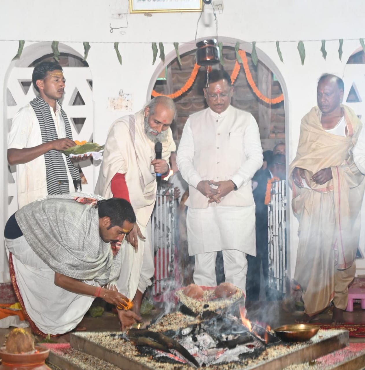 गहिरा गुरु महाराज के उपदेशों से आदिवासी समाज को मिला सत्य सनातन धर्म का बोध - मुख्यमंत्री श्री विष्णुदेव साय