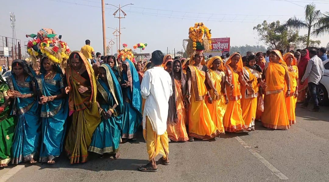 नामांकन के अंतिम दिन जिला पंचायत के भाजपा प्रत्याशियों ने जमा किया अपना नांमाकन 