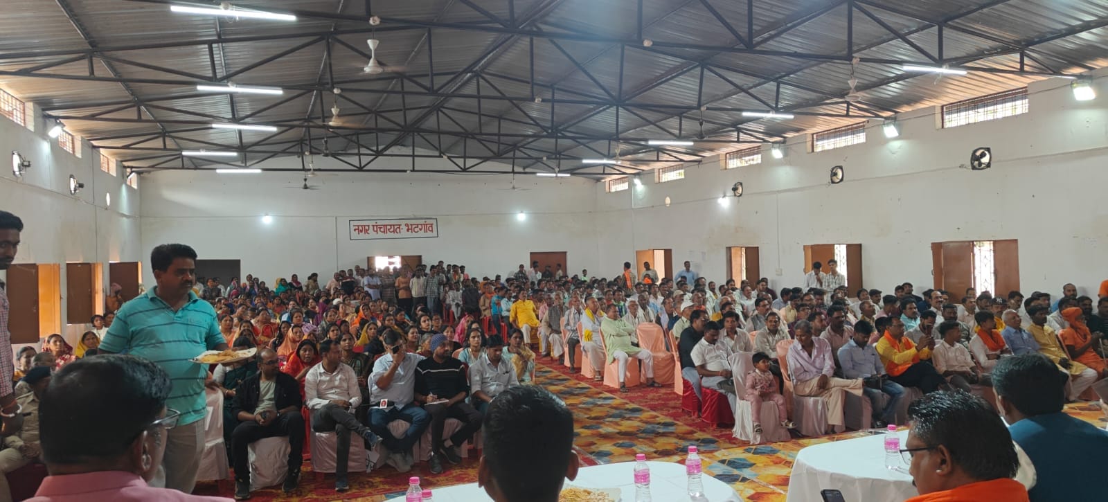 नगर पंचायत भटगांव में मंत्री श्रीमती लक्ष्मी राजवाड़े एवं बिश्रामपुर में मंत्री श्री टंकराम वर्मा की उपस्थिति में कार्यक्रम हुआ सम्पन्न