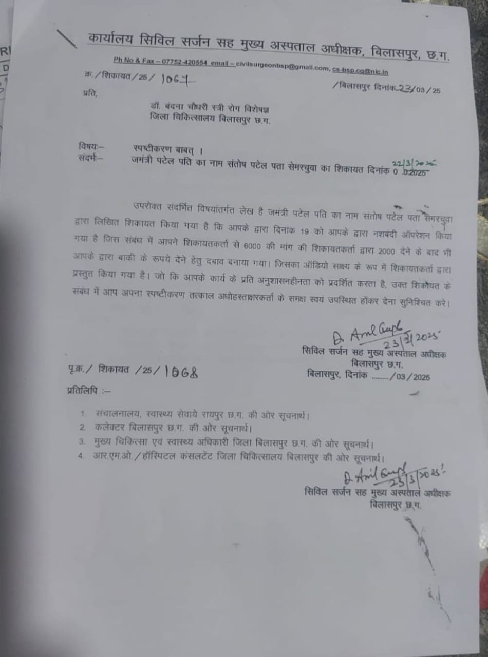 जब कर्तव्य भूल गया डॉक्टर, नसबंदी के बदले मांगे रुपये, न देने पर 'नरक' का श्राप!...