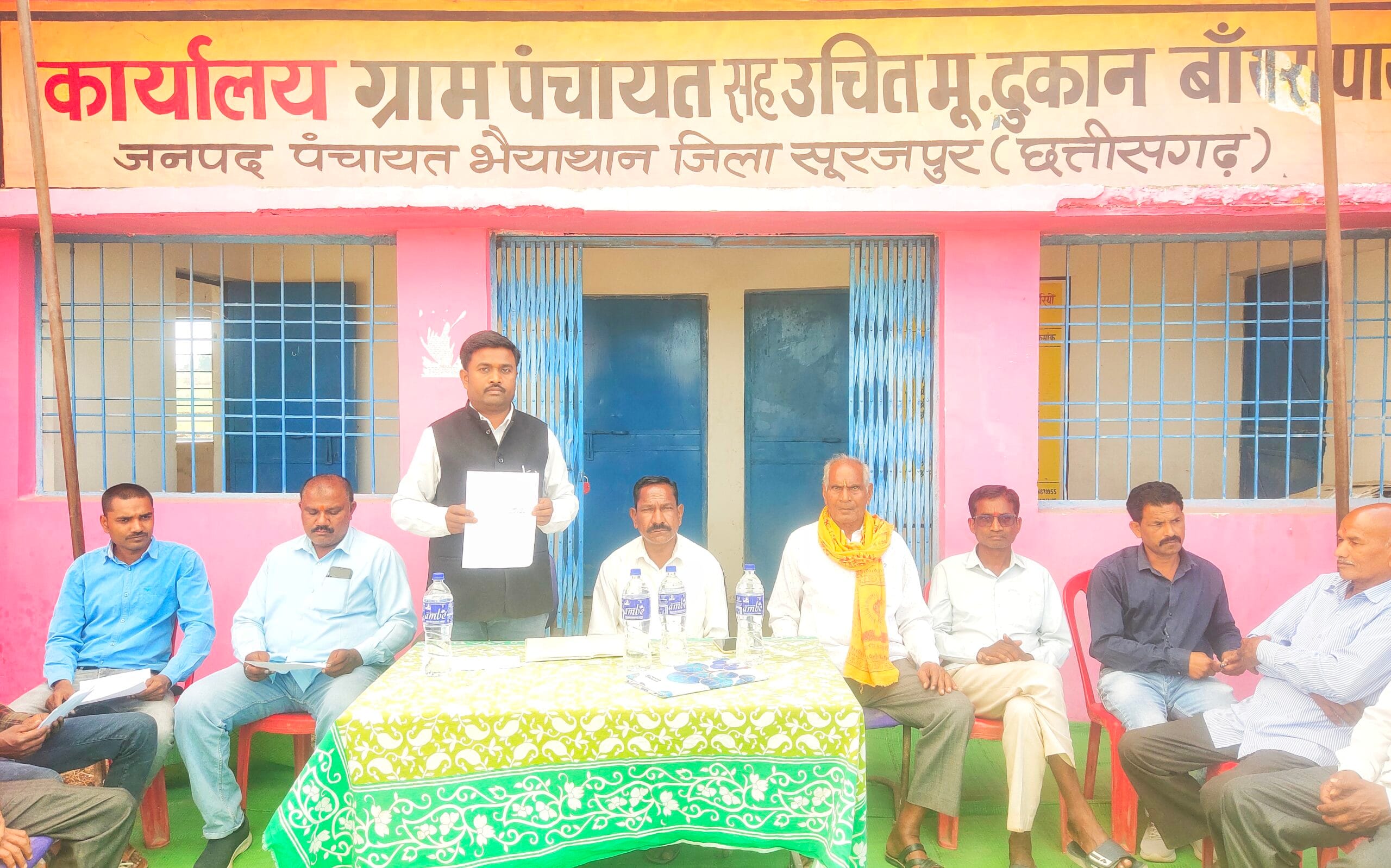 नए सरपंच और पंचों ने ली पंचायत सेवा की शपथ