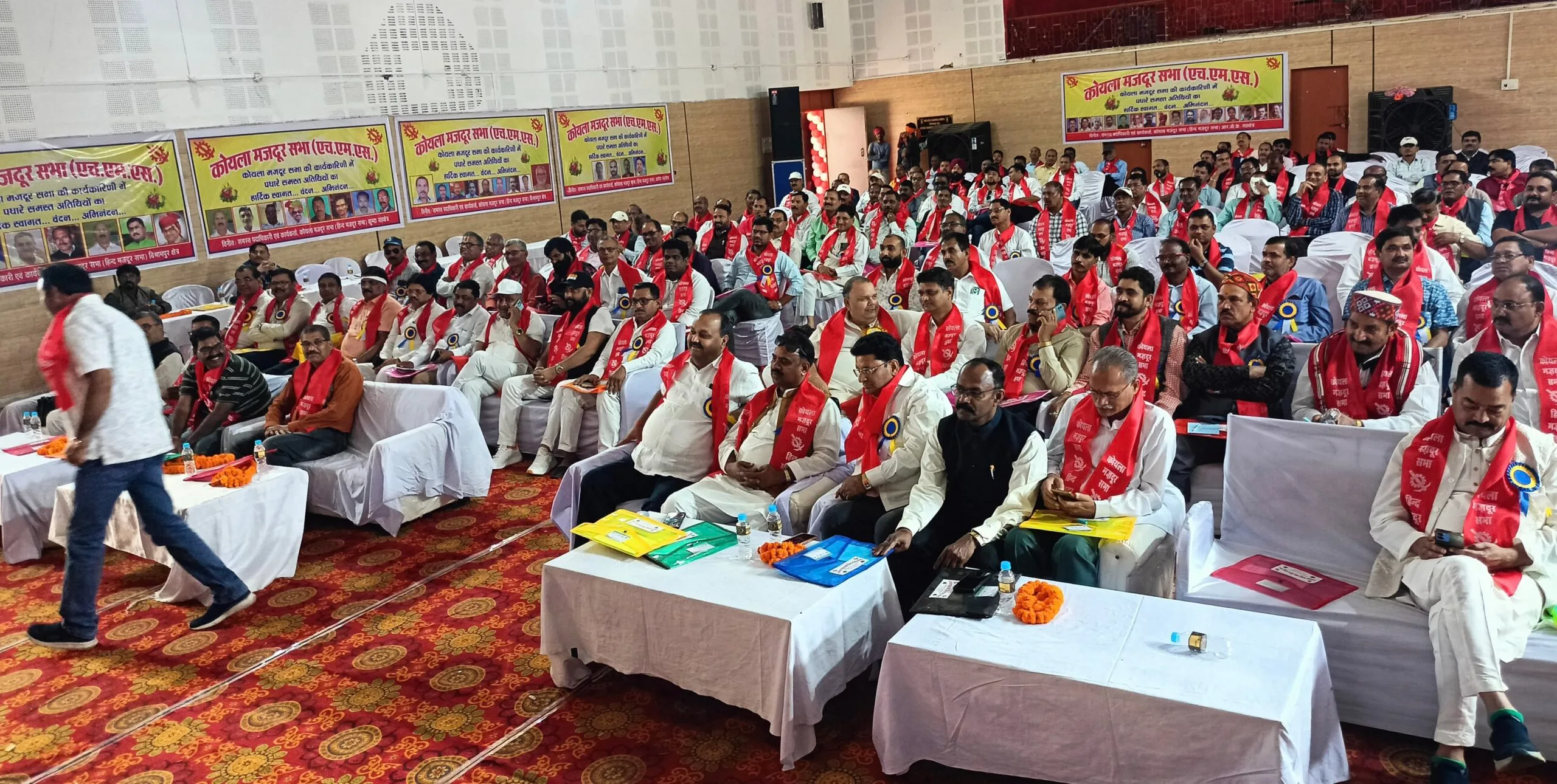 कोयला मजदूर सभा HMS की कार्यकारिणी बैठक हुई सम्पन्न 