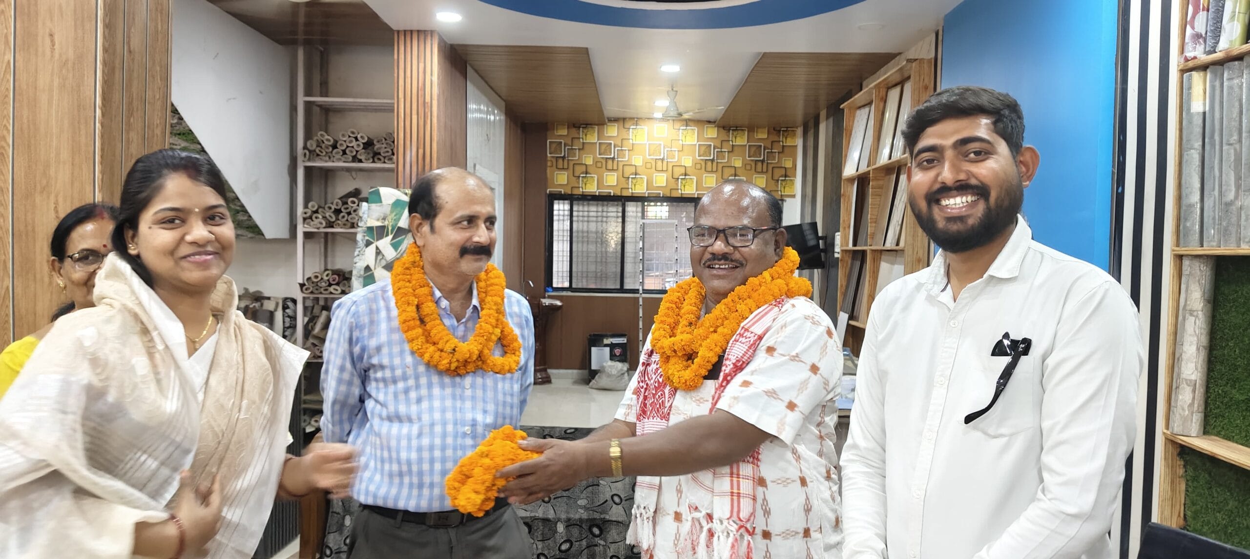 छ.ग.अंत्यावसायी सहकारी वित्त एवं विकास निगम के अध्यक्ष का नगर पंचायत बिश्रामपुर क्षेत्र में हुआ दौरा