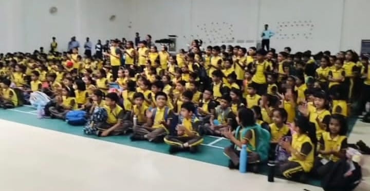 साधु राम विद्या मंदिर में आयोजित विशेष स्केटिंग प्रदर्शन ने छात्रों में खेलों के प्रति जागरूकता बढ़ाई