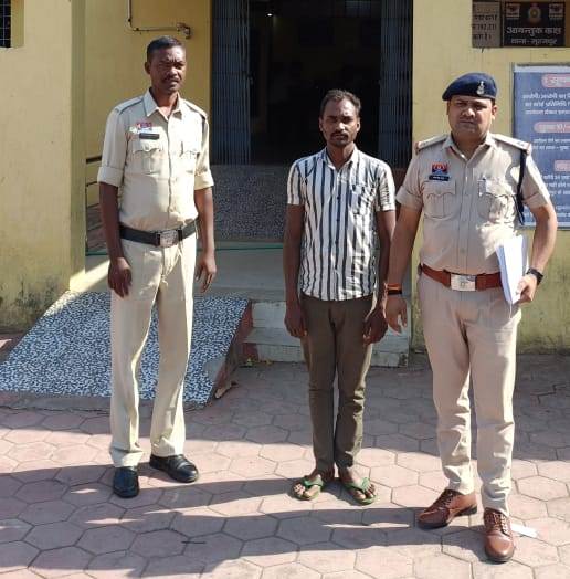 गायत्री भूमिगत खदान में घुसकर डकैती करने वाले फरार आरोपियों को थाना सूरजपुर पुलिस ने किया गिरफ्तार