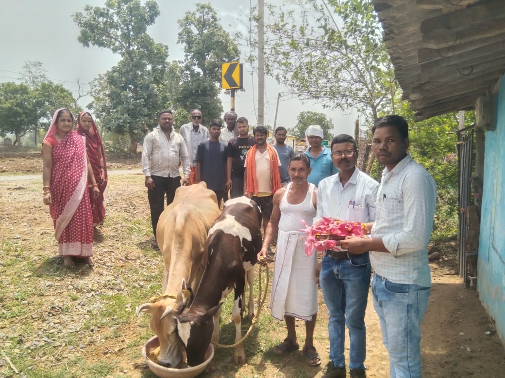 जिले के विभिन्न ग्रामों में विश्व दुग्ध दिवस का किया गया आयोजन