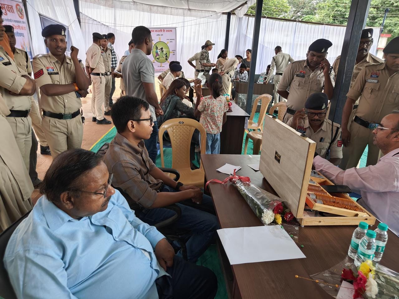 कोरिया पुलिस द्वारा भव्य मेगा स्वास्थ्य परीक्षण शिविर का आयोजन – पुलिस परिवारों के लिए अनुकरणीय पहल