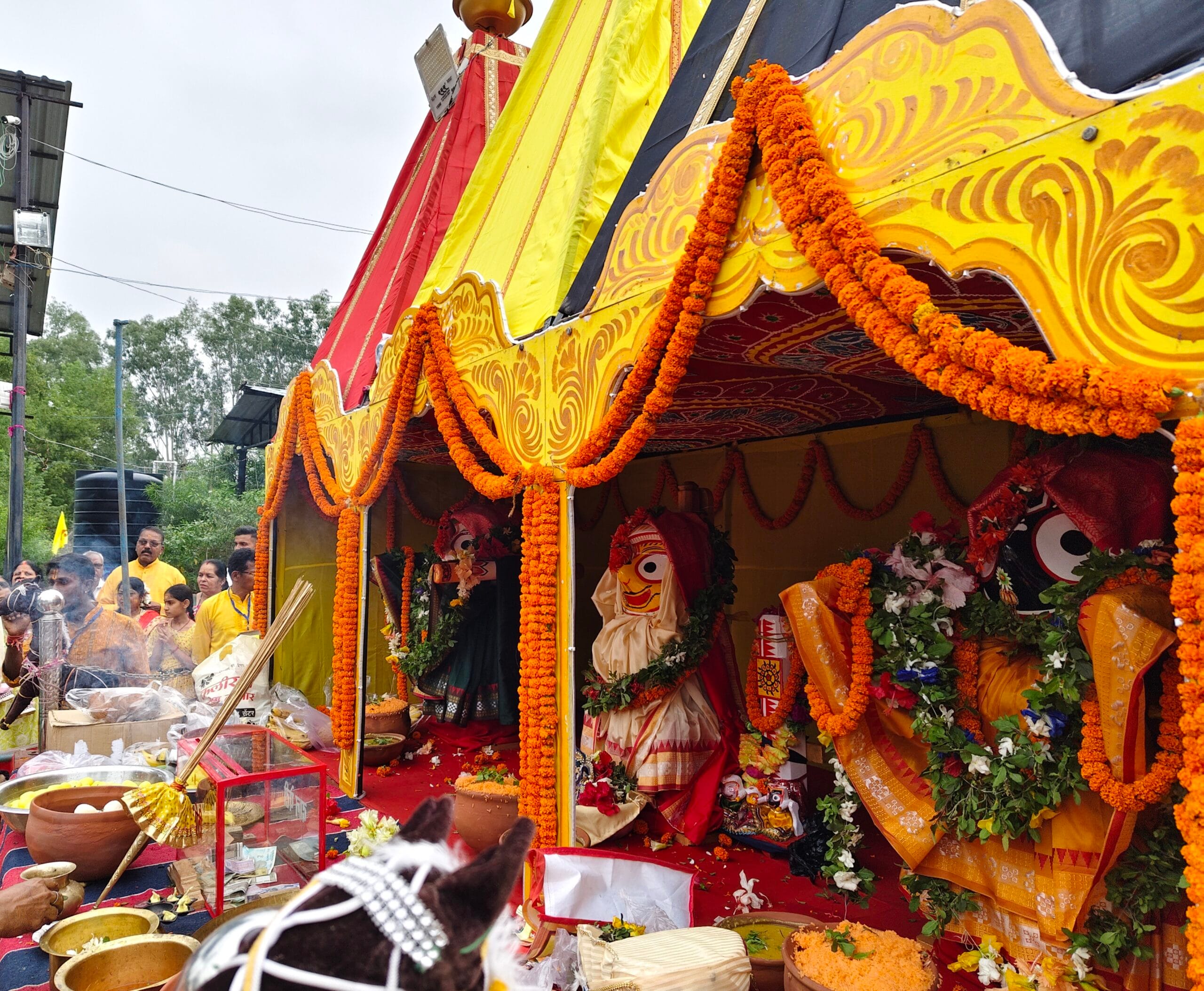 कोयलांचल बिश्रामपुर में निकाली गई महाप्रभु जगन्नाथ की भव्य रथ यात्रा – जय जगन्नाथ के नारों से गूंजा क्षेत्र