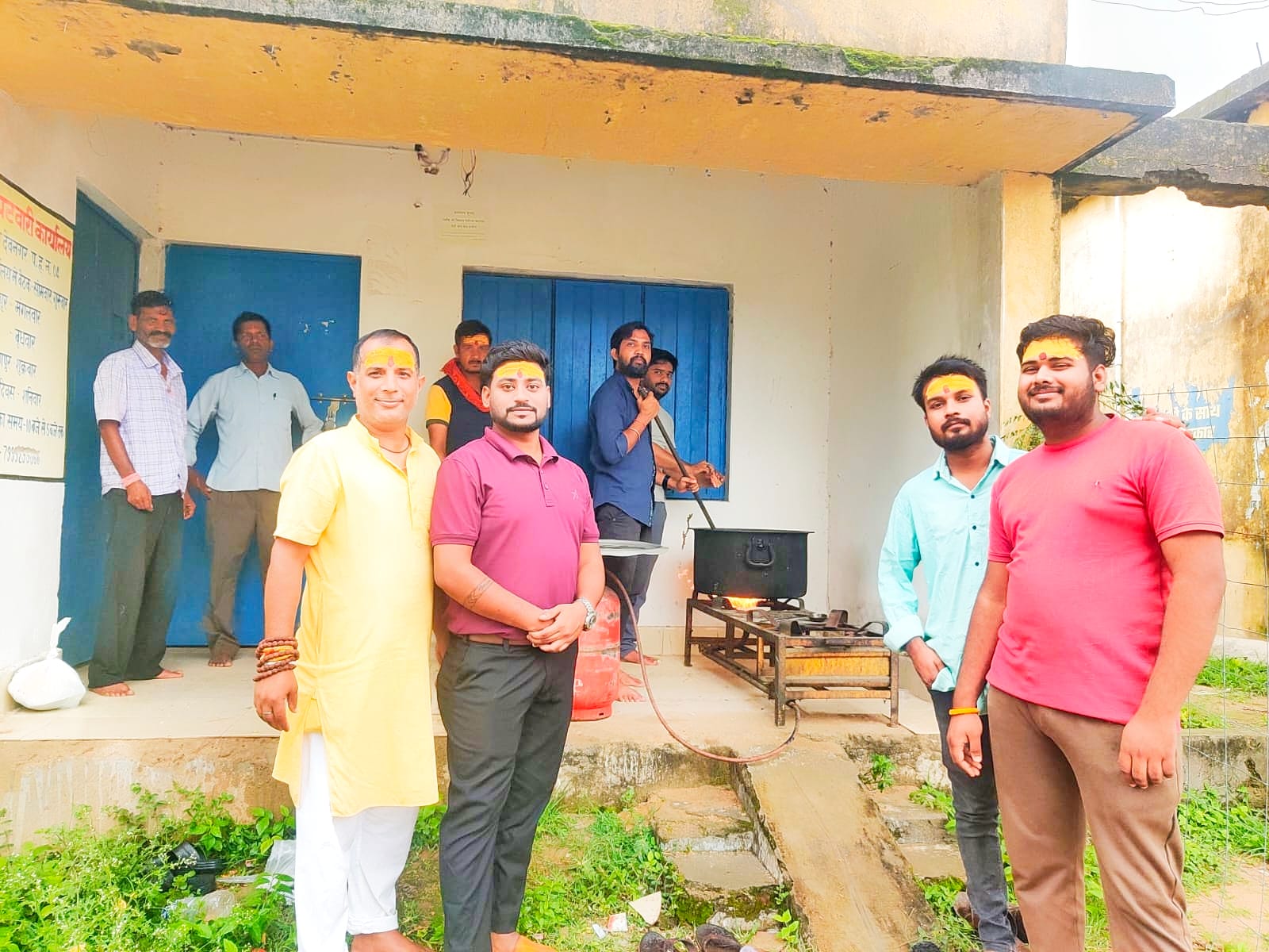 देवनगर शिव मंदिर में सामूहिक रुद्राभिषेक पूजा, उमड़ा श्रद्धालुओं का सैलाब