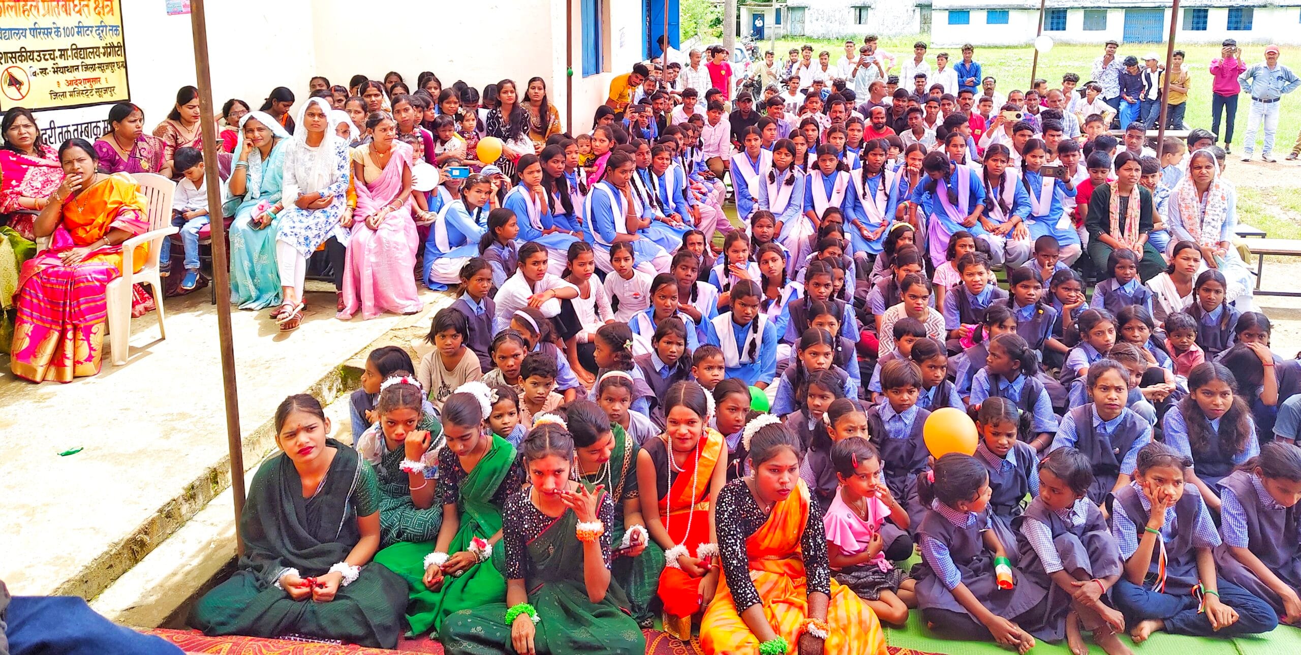 गंगोटी विद्यालय में धूमधाम से मनाया गया 79वां स्वतंत्रता दिवस | जनपुकार CG न्यूज