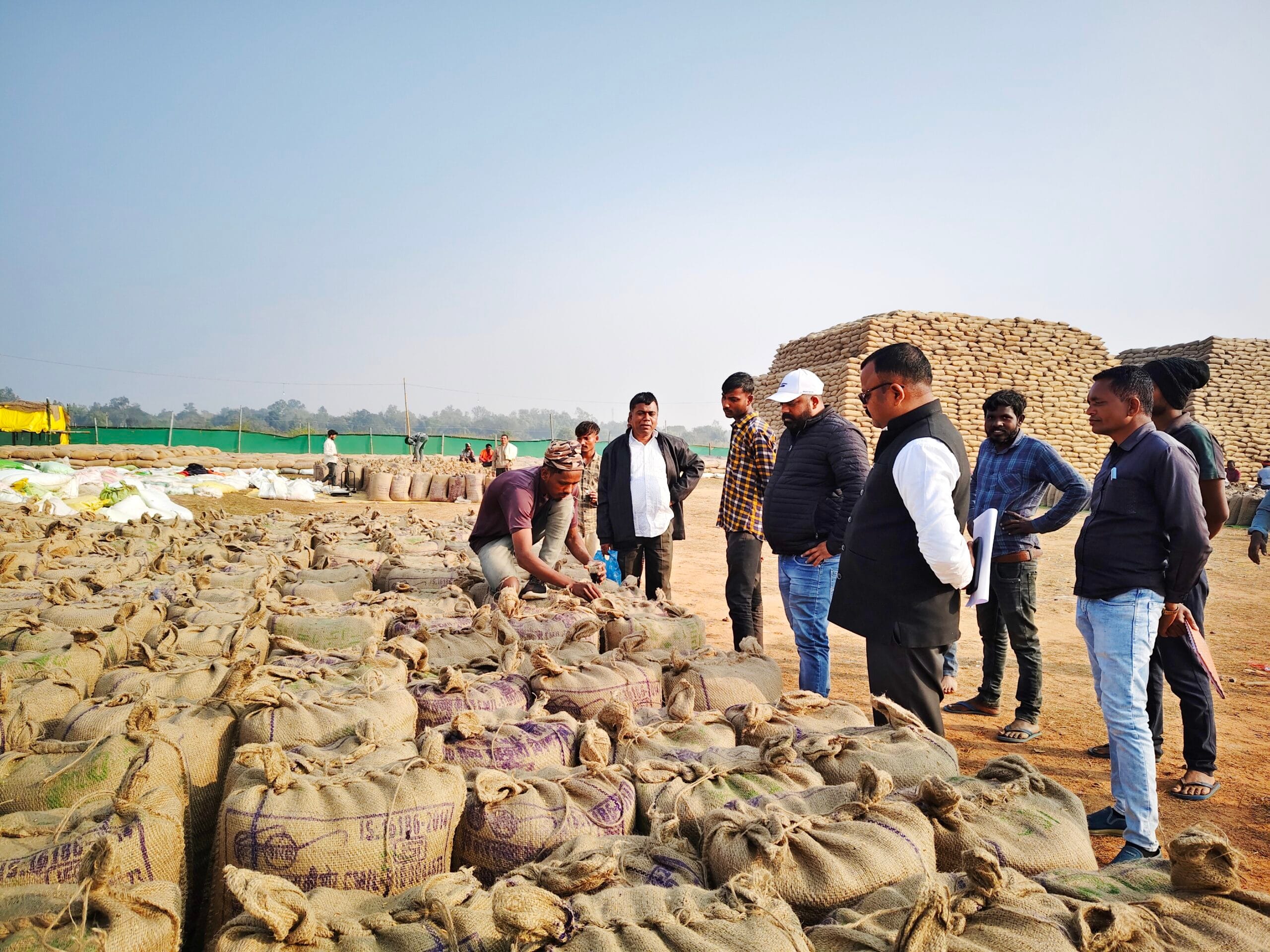 किसानों के हक पर समझौता नहीं, सभापति ने किया धान खरीदी केंद्रों का औचक निरीक्षण