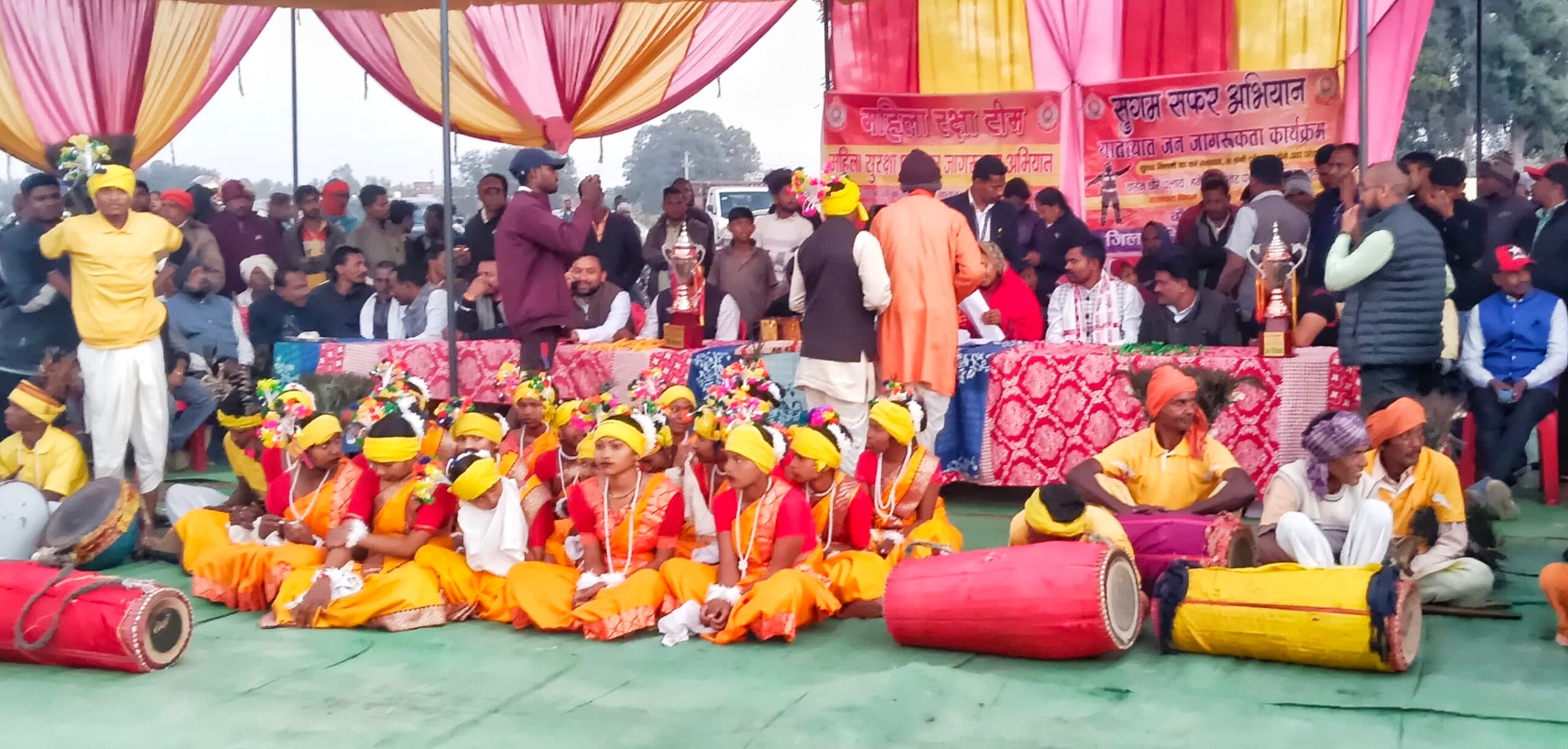 बंजा क्रिकेट टूर्नामेंट के फाइनल में बाँसापारा की टीम ने मारी बाजी