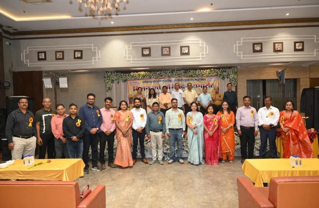 विद्युत कंपनी में पदोन्नति का जश्न: भिलाई में सहायक अभियंताओं का भव्य अभिनंदन, प्रबंधन और संघ का जताया आभार