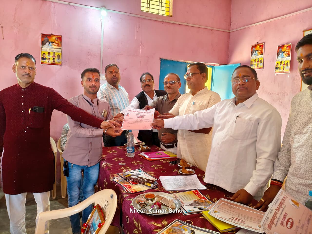 तहसील साहू संघ युवा प्रकोष्ठ का प्रथम बैठक एवं सम्मान समारोह सम्पन्न